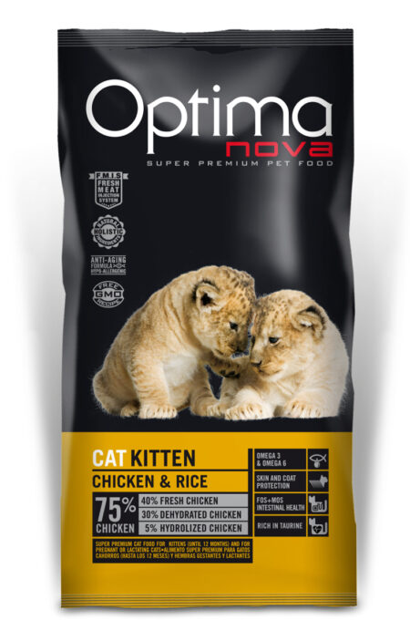 Optima Nova cat Kitten Chicken&rice